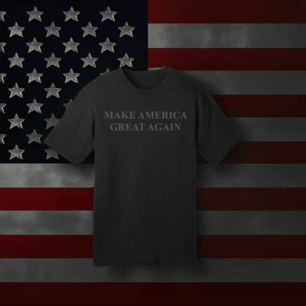 Official Make America Great Again Black T-Shirts