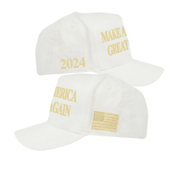 Trump 2025 MAGA 2024 White Hat