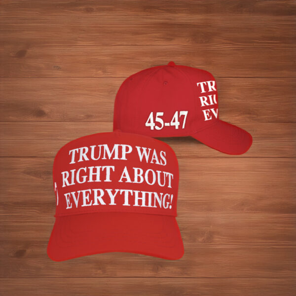 Trump Was Right Red Hat