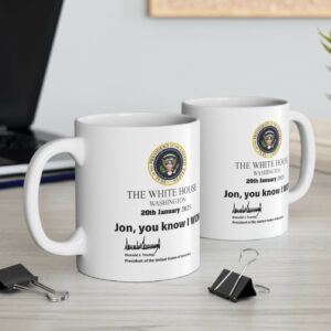 Trump White House Washington 20th January 2025 Coffee Mug Cup