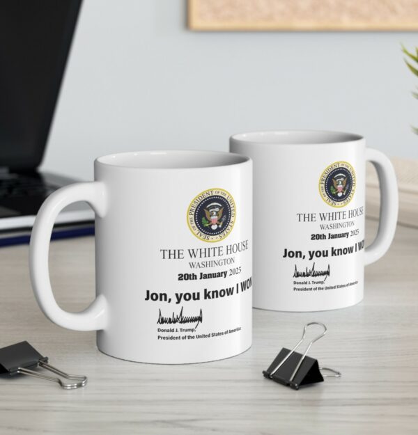 Trump White House Washington 20th January 2025 Coffee Mug Cup