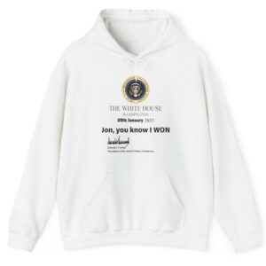 Trump White House Washington 20th January 2025 Hoodie