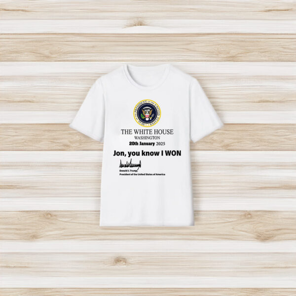 Trump White House Washington 20th January 2025 Shirt