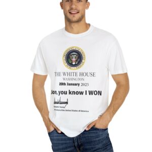 Trump White House Washington 20th January 2025 Unisex Shirts