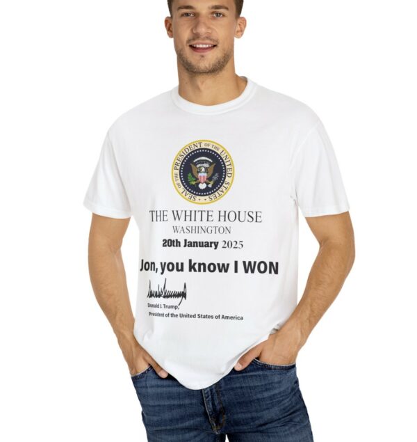 Trump White House Washington 20th January 2025 Unisex Shirts