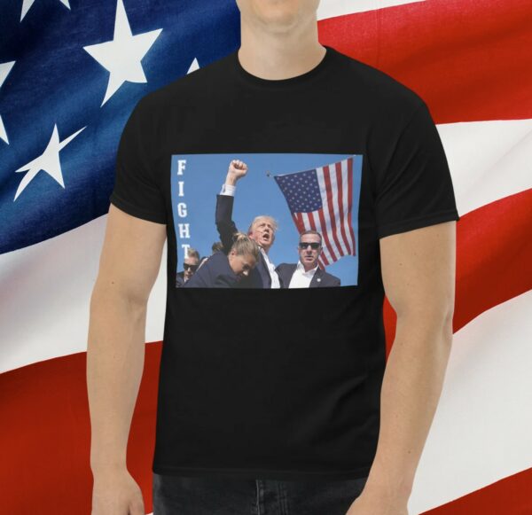 Donald Trump T-Shirt Stand with or Fight Trump, Make America Great Again