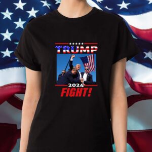 FIGHT Donald Trump T-shirt PNG Files, Trump 2024 T-Shirt Design4