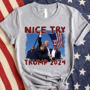 Show Your Support Trump 2024 Rally Shirt for Patriots