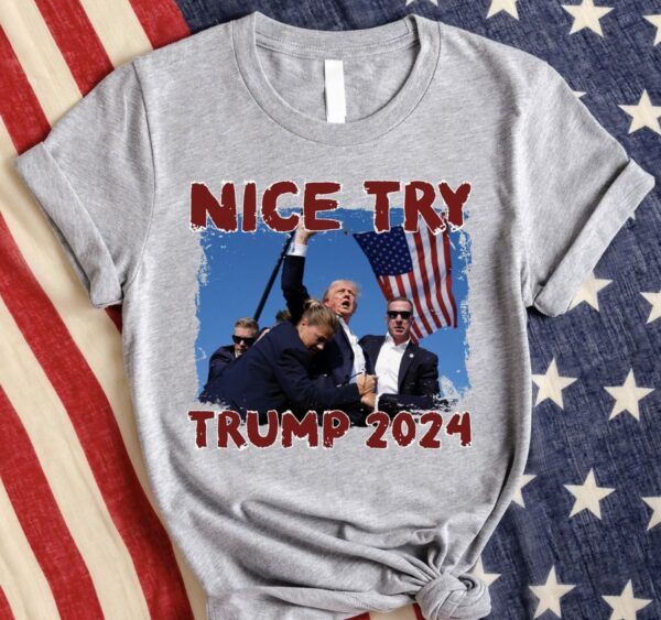 Show Your Support Trump 2024 Rally Shirt for Patriots