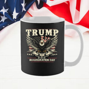 Donald Trump Inauguration Day 2025 47th President USA Flag Mug