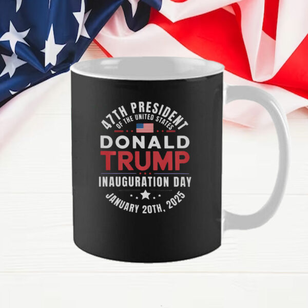 President Donald Trump Inauguration Day 2025 Mug