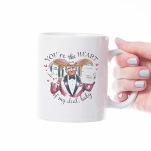 Trump Valentine You’re the Heart of my Deal, Baby Mug